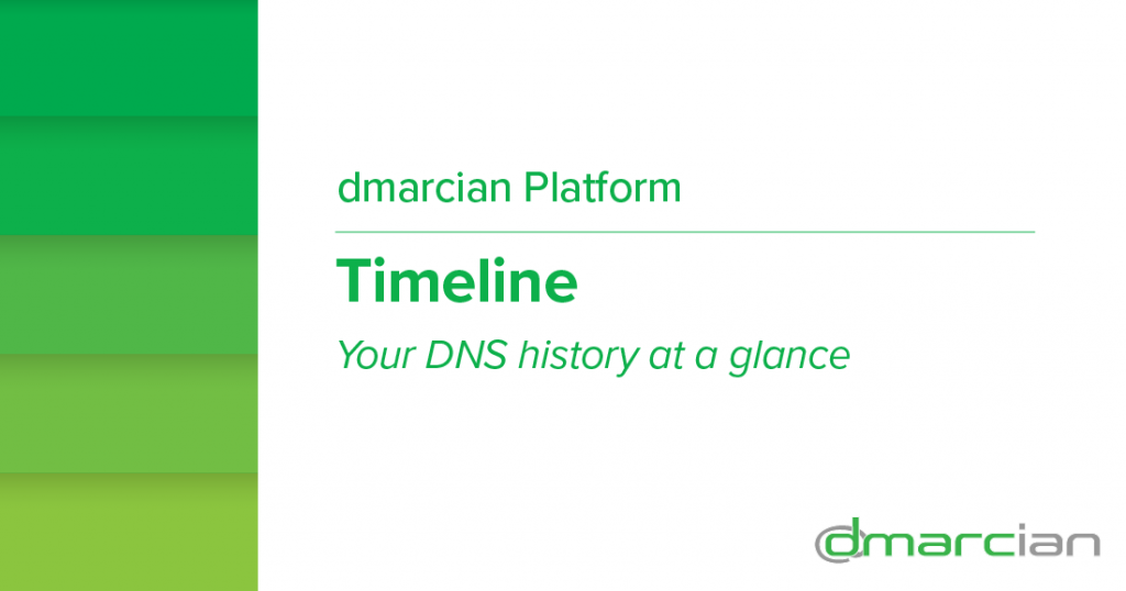 Fonctionnalité de la ligne de temps de dmarcian