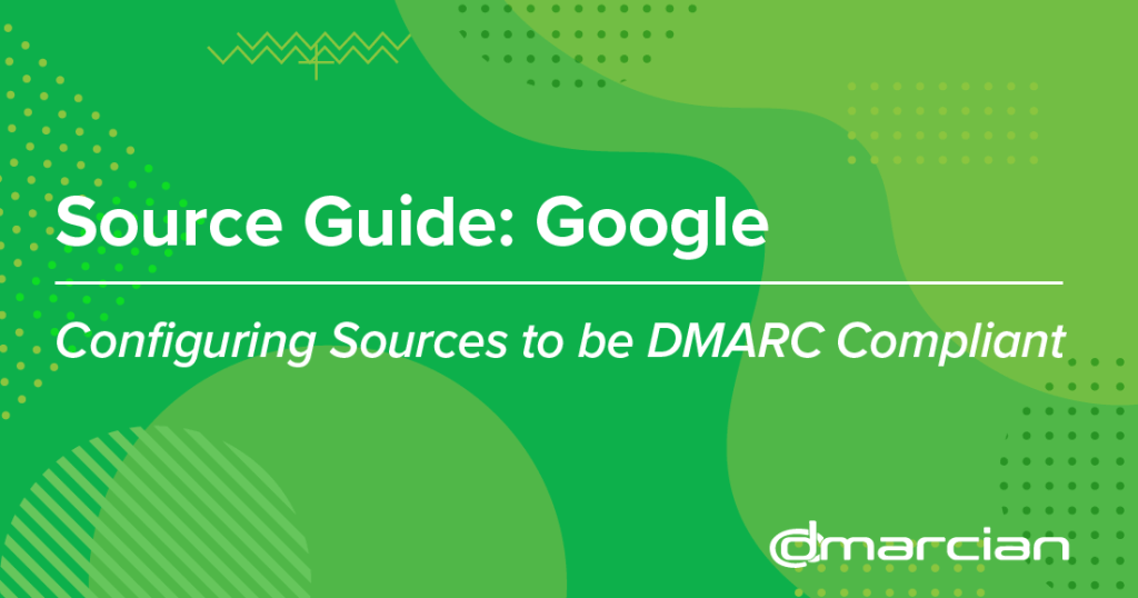 Title card for google DMARC source